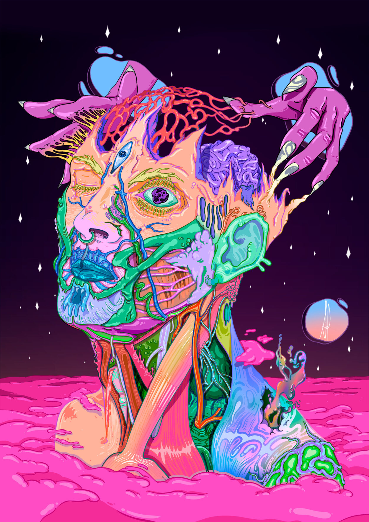 Versión "noche" de la obra